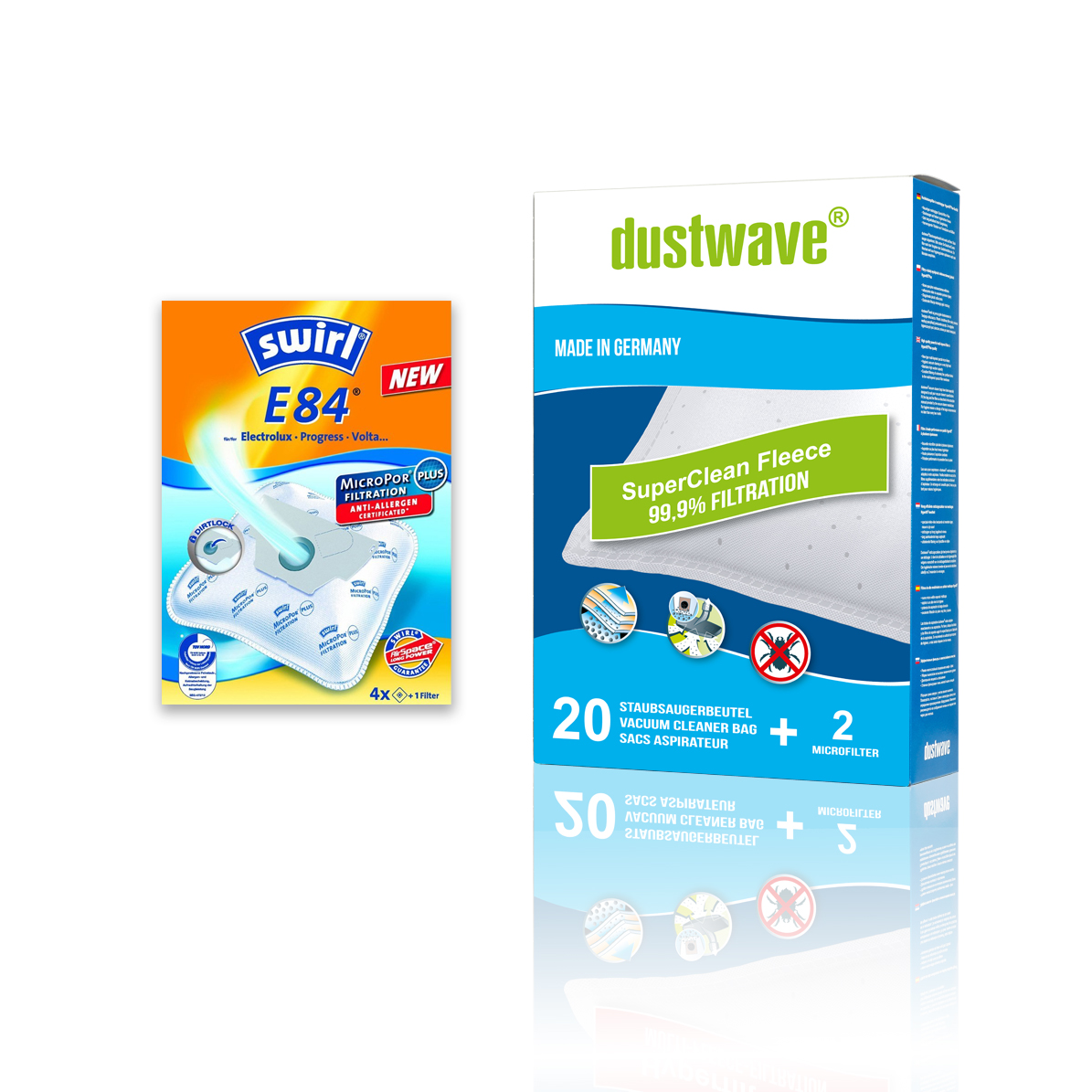 Original Swirl e84 or d120 Fleece Original Swirl S67 oder dustwave D81